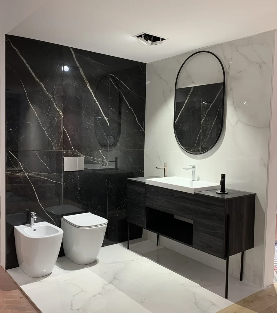 Bagno in Marmo Black&White